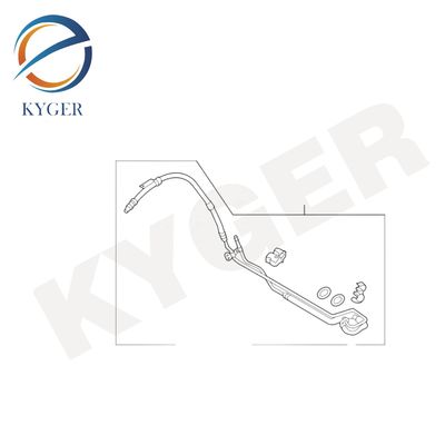 Купить Нагрузочный шланг рулевого управления Freelander 2 LR044590 для Land Rover 2014 L359 Производство в сети